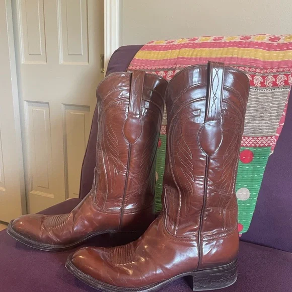 Lucchese | Shoes | Mens Lucchese Classic Handmade Goat Boots  display picture 1